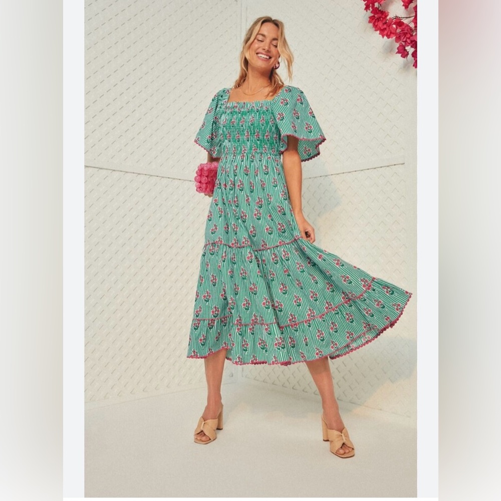 Pink City Prints Tropical Punch Lolita Dress